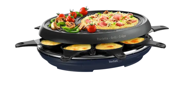 Digital Tefal Raclette Grill Crepe RE310412