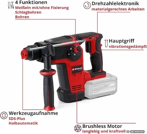 Einhell Professional Akku Bohrhammer TP-HD 18/26